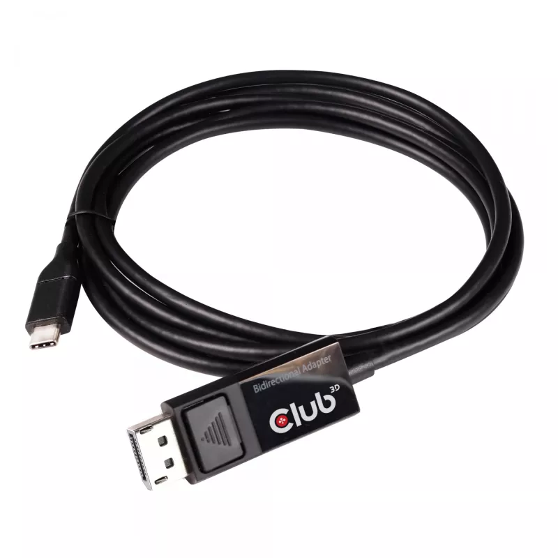 CLUB3D USB Type-C kabelis uz DP 1.4 8K60Hz V/V 1,8m/5,9pēdas