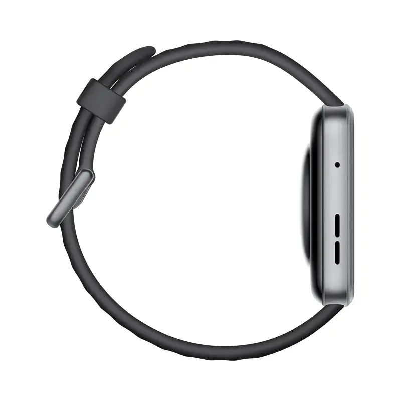 Viedpulkstenis HUAWEI WATCH FIT 4 — 1,82 collu (4,62 cm) displejs, GPS, 400 mAh, alumīnija korpuss 38 mm, melns, polimēra siksniņa