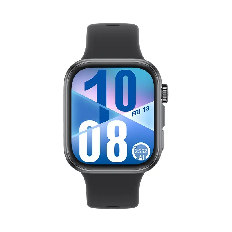 Viedpulkstenis HUAWEI WATCH FIT 4 — 1,82 collu (4,62 cm) displejs, GPS, 400 mAh, alumīnija korpuss 38 mm, melns, polimēra siksniņa