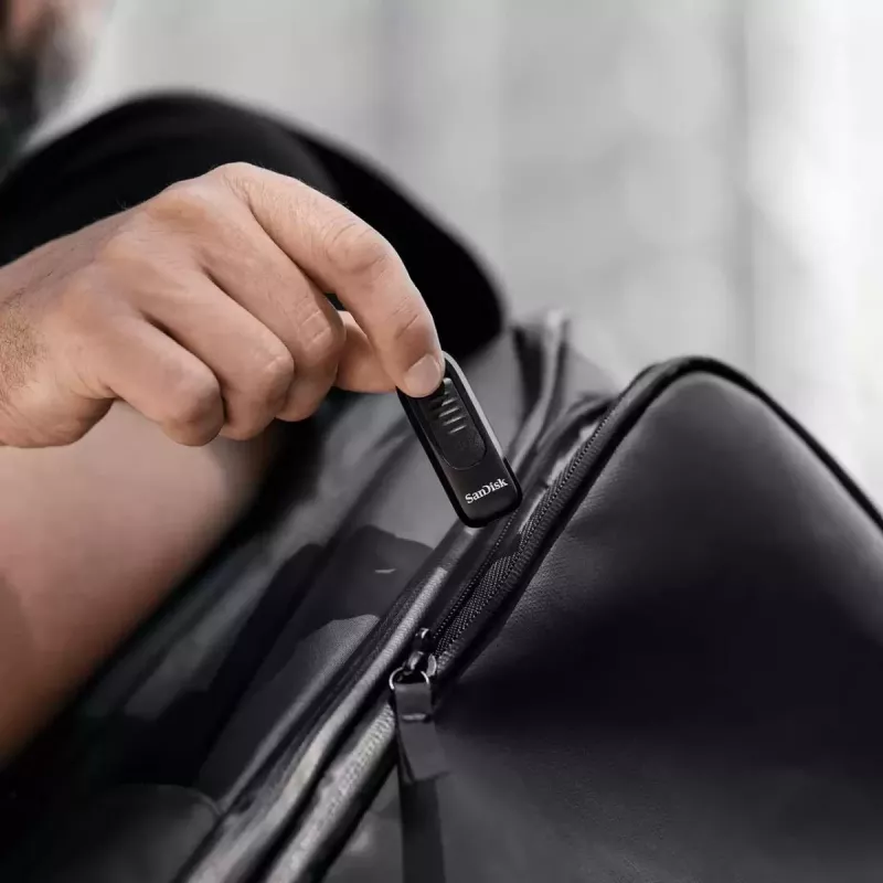 WESTERN DIGITAL Sandisk Ultra Slider - 32 GB USB zibatmiņa - USB-C 3.2 Gen 1 - ievelkams savienotājs