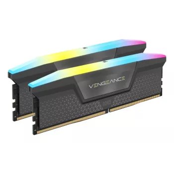 CORSAIR atmintis 32 GB DDR5 (2x16 GB) DRAM 6000 MT/s CL30 AMD EXPO & Intel XMP atminties komplekts Vengeance RGB