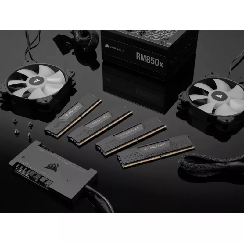 CORSAIR Memory 32GB (2x16gb) DDR5 Dram 6000mt/s CL36 AMD Expo & Intel Xmp Memory Kit Vengeance