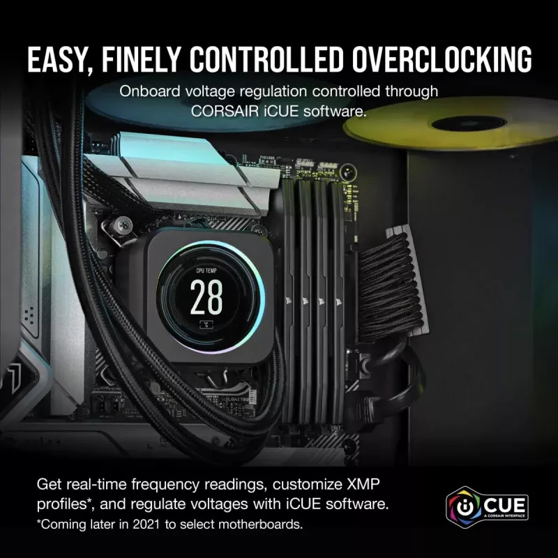CORSAIR Memory 32GB (2x16gb) DDR5 Dram 7200mt/s CL34 Memory Kit Vengeance - Melns