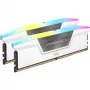 CORSAIR atmiņa 32GB DDR5 (2x16gb) DRAM 6400mt/s CL36 atmiņas komplekts Vengeance RGB balts