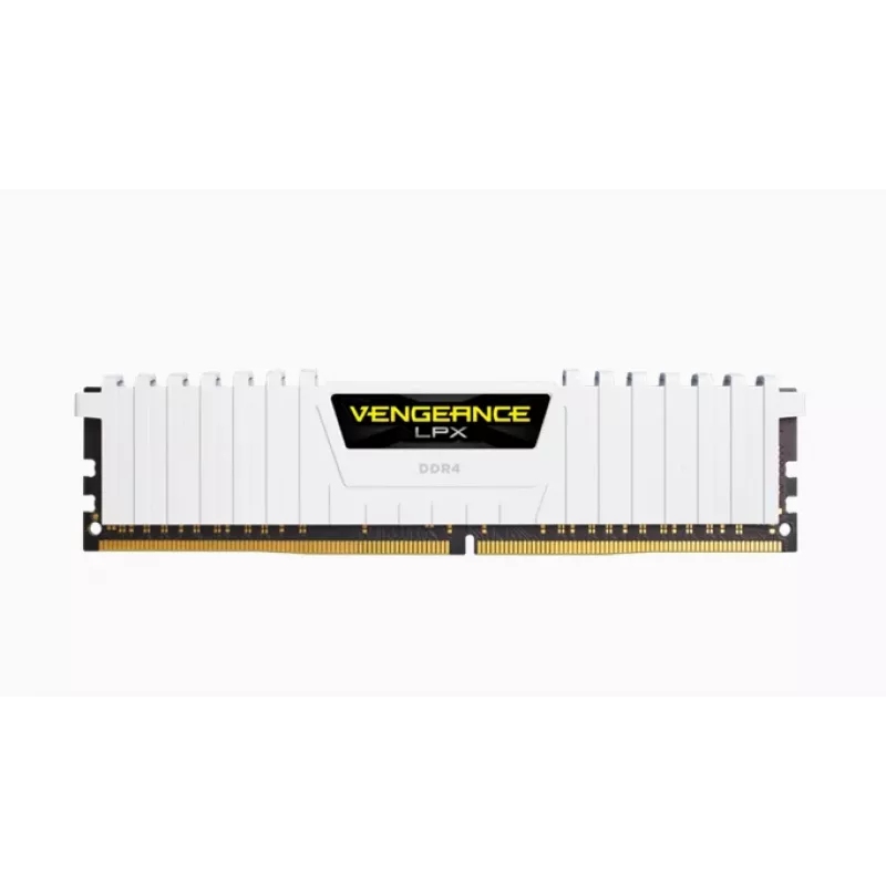 CORSAIR Memory 32GB (2 X 16GB) DDR4 DRAM 3200MHz C16 Memory Kit Vengeance LPX - Balts