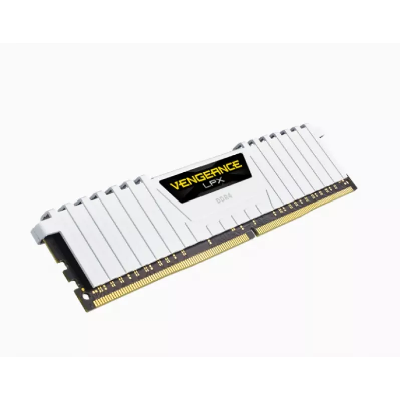 CORSAIR Memory 32GB (2 X 16GB) DDR4 DRAM 3200MHz C16 Memory Kit Vengeance LPX - Balts