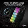 Corsair Vengeance RGB, DDR5-5200, CL40, AMD EXPO - 32 GB Dual-Kit, Grau
