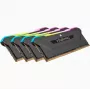 CORSAIR Memory 64GB DDR4 (4 x 16GB) DRAM 3200MHz C16 Memory Kit Vengeance RGB Pro SL Black