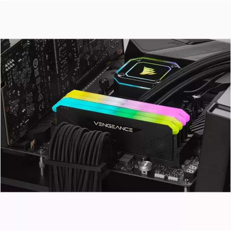 CORSAIR Atmiņa 16GB DDR4 (1 x 16GB) DRAM 3200MHz C16 Atmiņas komplekts Vengeance RGB RS