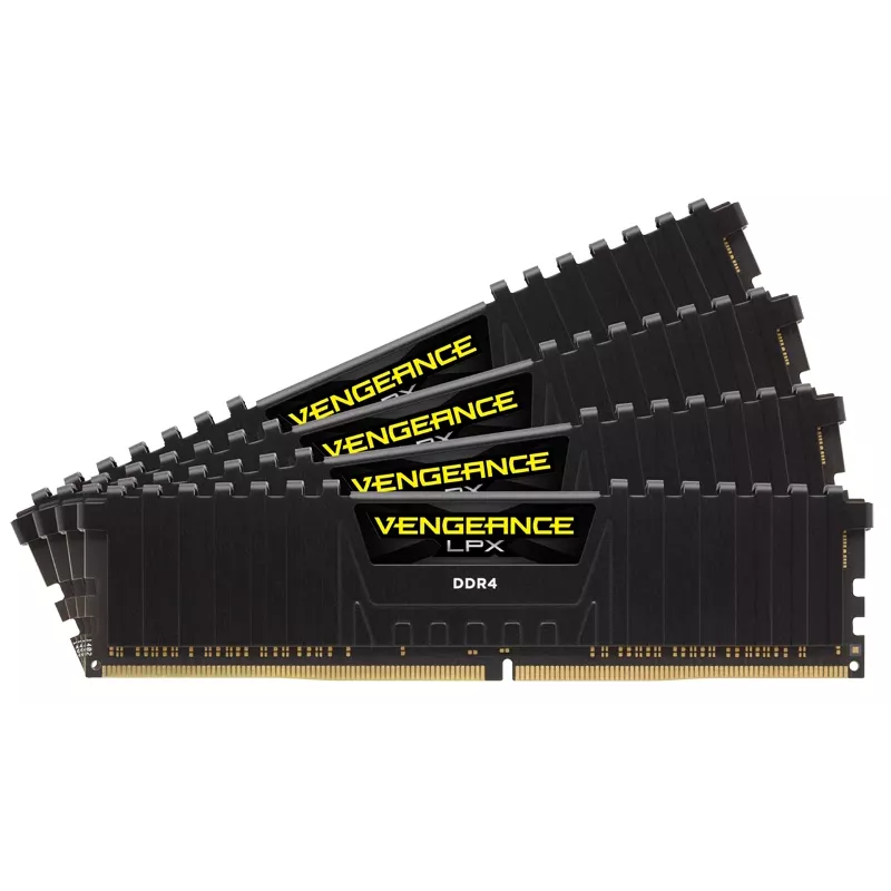 CORSAIR Memory 16GB DDR4 2400MHz C16 Vengeance Low Profilex Melns