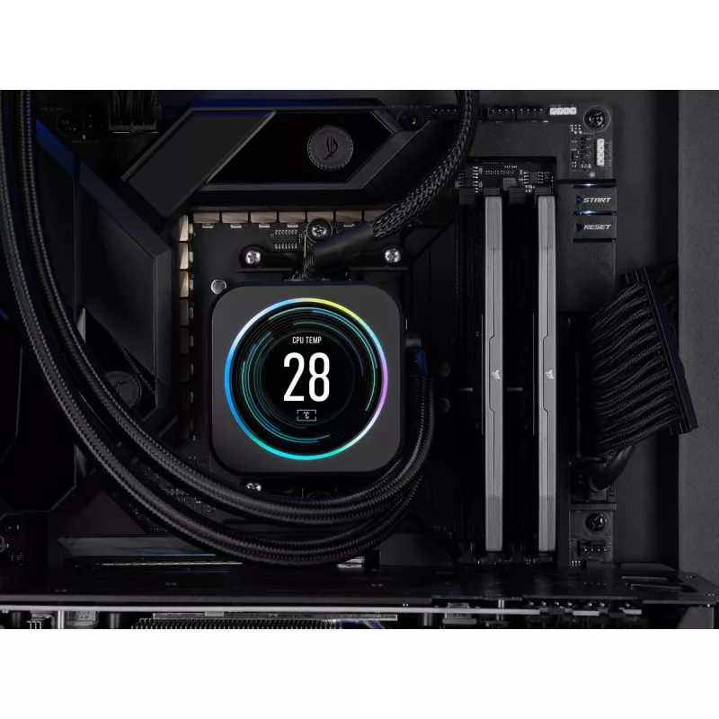 CORSAIR Memory 64GB - DDR5 (2x32gb) Dram 5200mt/s CL40 AMD Expo & Intel Xmp Memory Kit Vengeance