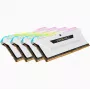 CORSAIR Memory 64GB DDR4 (4 x 16GB) DRAM 3200MHz C16 Memory Kit Vengeance RGB Pro Sl White