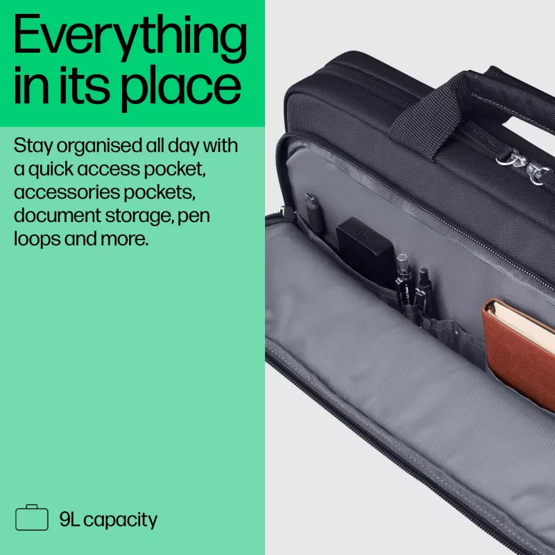 HP Everyday 14 collu klēpjdatora soma, portfelis, 35,8 cm (14,1 collas), plecu siksna, 440 g