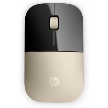 HP Z3700 Gold bezvadu pele, abpusēja, optiskā, RF bezvadu, 1200 DPI, zelta
