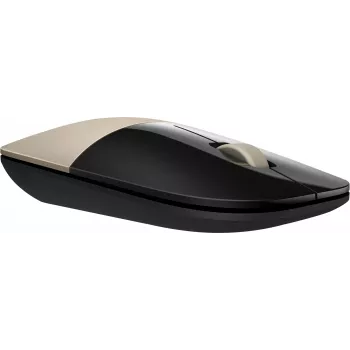 HP Z3700 Gold bezvadu pele, abpusēja, optiskā, RF bezvadu, 1200 DPI, zelta