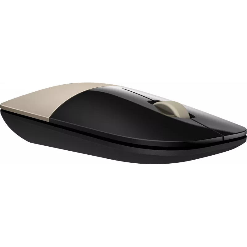HP Z3700 Gold bezvadu pele, abpusēja, optiskā, RF bezvadu, 1200 DPI, zelta