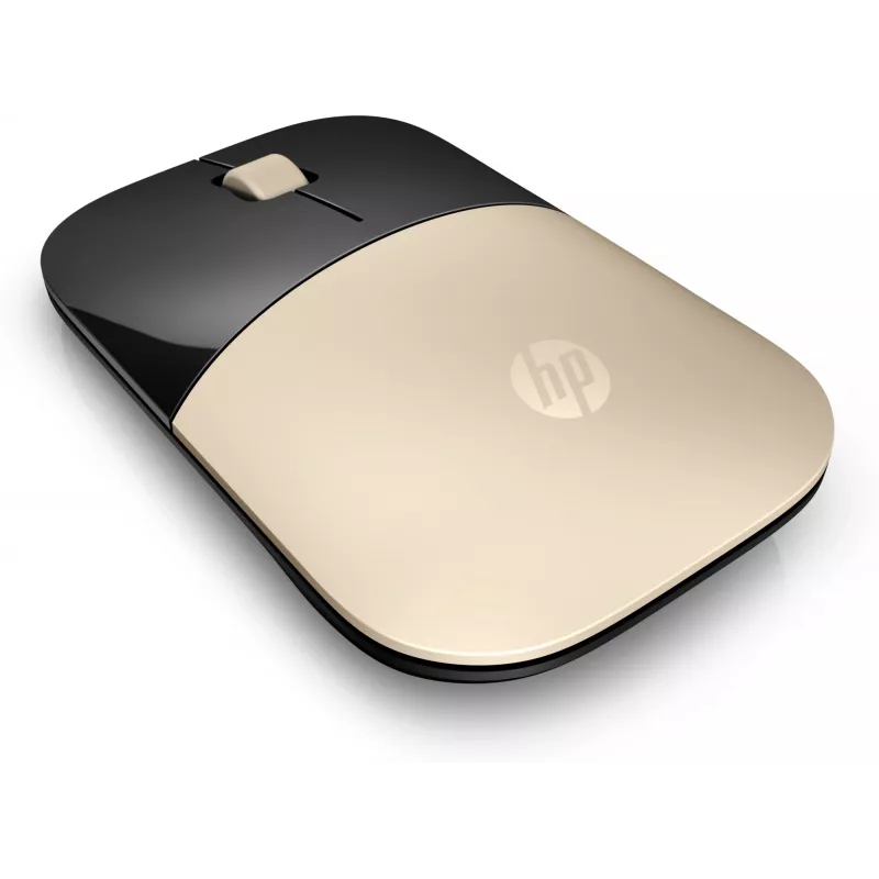 HP Z3700 Gold bezvadu pele, abpusēja, optiskā, RF bezvadu, 1200 DPI, zelta