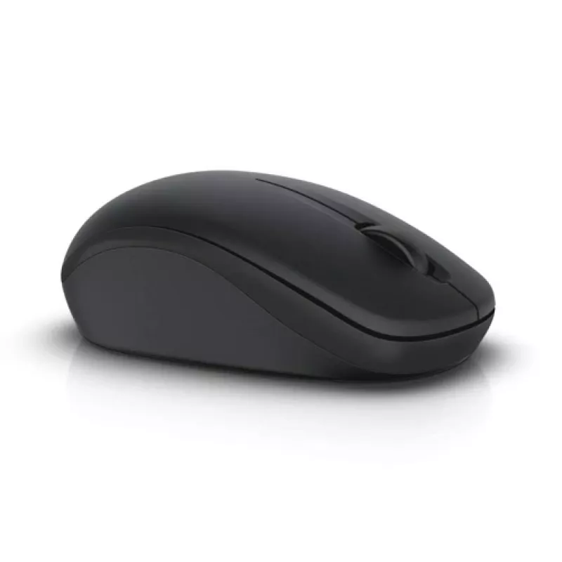 DELL Melns Wireless pele-WM126, universāla, optiska, RF bezvadu, 1000 DPI, melna
