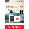 WESTERN DIGITAL Extreme microSDXC 64GB SD Adapter Action Cams and Drones 170MB/s 80MB/s A2 C10 V30 UHS-I U3