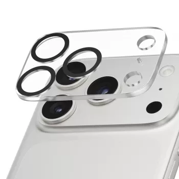 Kameras objektīva aizsargs PanzerGlass iPhone 17 Pro Skrāpējumizturīgs Triecienizturīgs