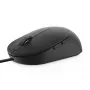 DELL Pro vadu pele - MS3220 - Melna, abpusēja, lāzera, USB Type-A, 3200 DPI, 2 ms, Melna