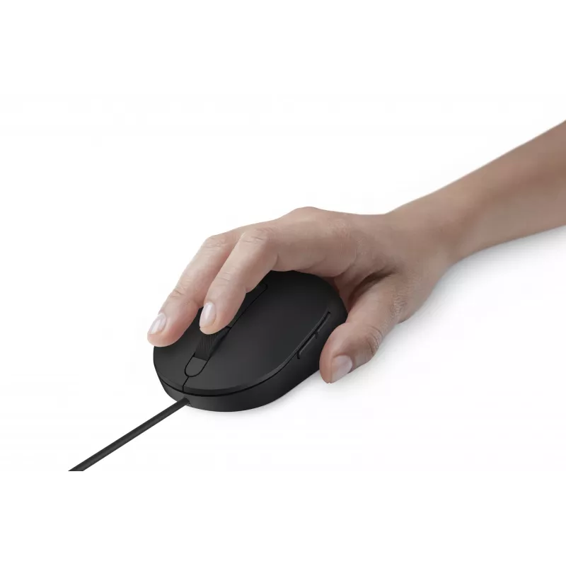 DELL Pro vadu pele - MS3220 - Melna, abpusēja, lāzera, USB Type-A, 3200 DPI, 2 ms, Melna