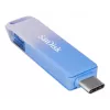 WESTERN DIGITAL SanDisk Creator Phone Drive - 128GB USB zibatmiņa - USB-C/Lightning - zila