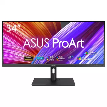 ASUS ProArt PA348CGV datora monitors 86,4 cm (34 colli) 3440 x 1440 pikseļi UltraWide Quad HD Melns