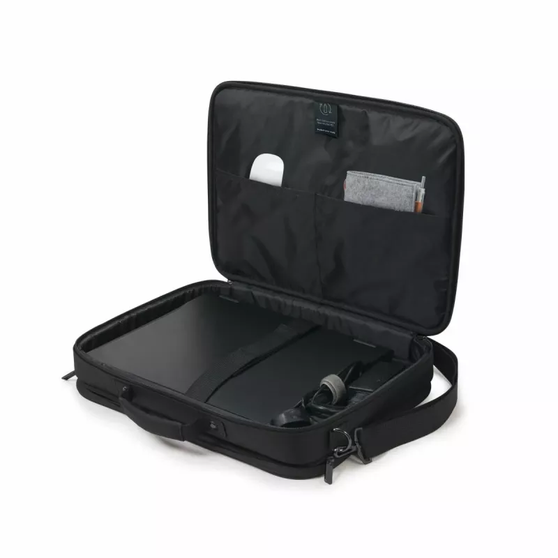 DICOTA Eco Multi Plus Base - 15-17.3in piezīmjdatora soma - melna / 300d Rpet poliesters