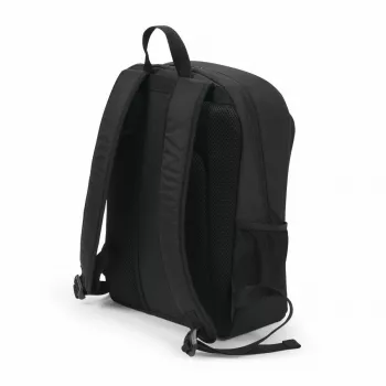 DICOTA Eco Backpack Base - 13-14.1in piezīmjdatora mugursoma - Melna / 300d Rpet poliesters