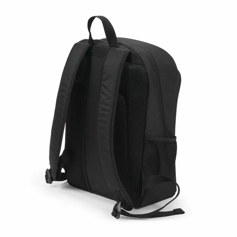 DICOTA Eco Backpack Base - 13-14.1in piezīmjdatora mugursoma - Melna / 300d Rpet poliesters