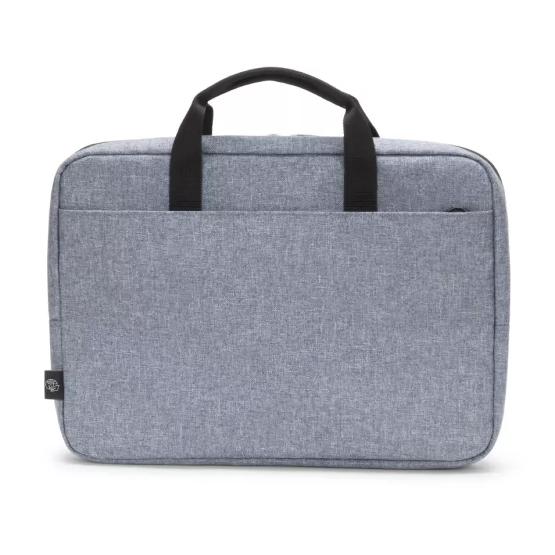 DICOTA plāns Eco Motion - 14-15,6 collu piezīmjdatora soma - džinsa zils / 600d RPE poliesters