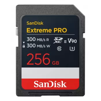 Zibatmiņa SanDisk Extreme PRO 256GB UHS-II SDSDXDM-256G-GN4IN