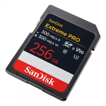 Zibatmiņa SanDisk Extreme PRO 256GB UHS-II SDSDXDM-256G-GN4IN