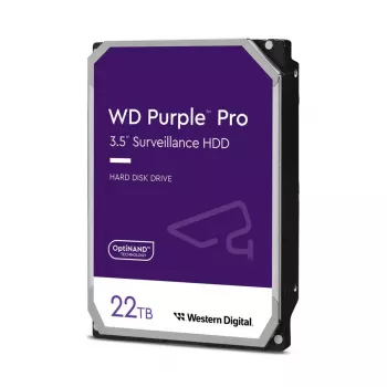 WESTERN DIGITAL Cietais disks - Wd violeta Pro WD221PURP - 22 TB - SATA 6 Gb/s - 3,5 inch - 7200 apgr./min. - 512 MB kešatmiņa