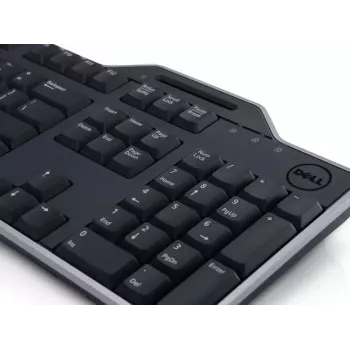 Klaviatūra DELL KB813 Universal USB QWERTZ German Melns