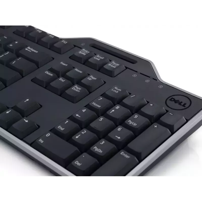 Klaviatūra DELL KB813 Universal USB QWERTZ German Melns
