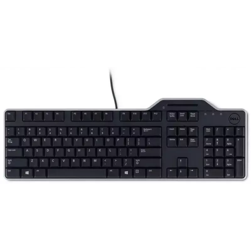 Klaviatūra DELL KB813 Universal USB QWERTZ German Melns