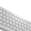 DELL KM5221W-WH Tastatūra un pele komplektā, biroja RF bezvadu, QWERTZ vācu, balta