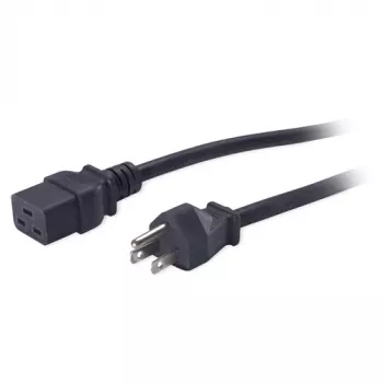 Strāvas kabelis APC AP9875 Melns 2,5 m C19 savienotājs CEE7/7