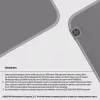 HP 100 Sanitizable pele Pad, pelēka, Monochromatic, Polyester, Rubber