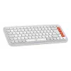 Logitech POP Icon Combo tastatūra un pele universāla Bluetooth QWERTY US International oranža balta
