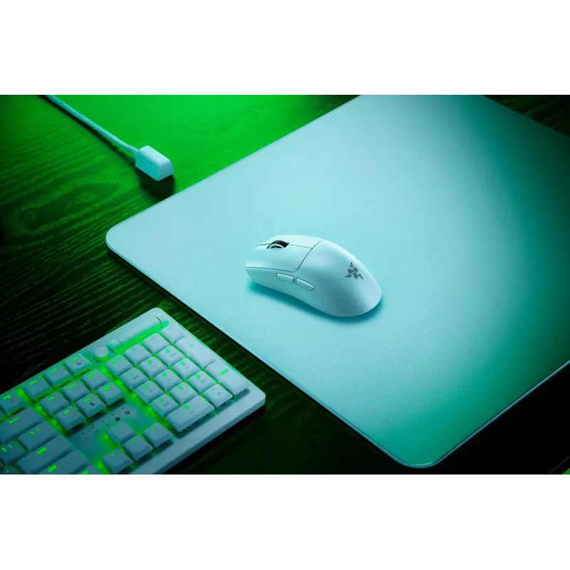 RAZER Viper V3 Pro spēļu pele - bezvadu / vadu - balta