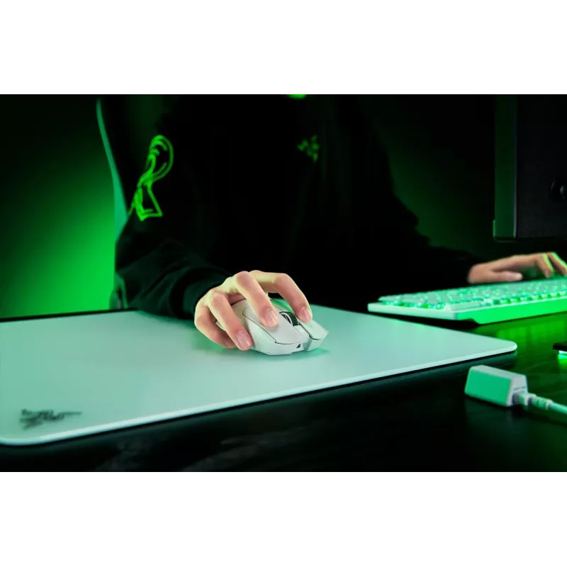 RAZER Viper V3 Pro spēļu pele - bezvadu / vadu - balta
