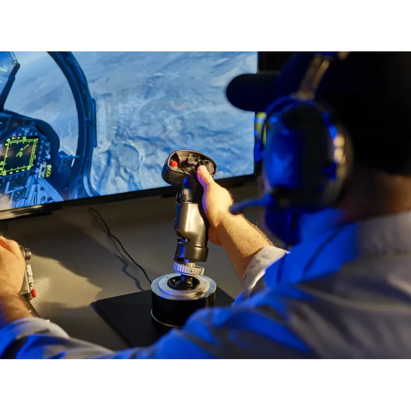 Thrustmaster F/A-18C Hornet HOTAS melnā kursorsvira