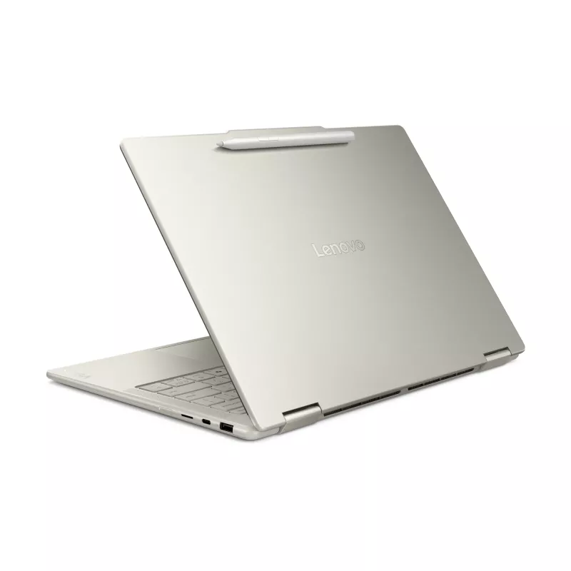 Lenovo Yoga 7 2-in-1 14AKP10 Copilot+ PC AMD Ryzen™ AI 7 350 hibrīds (2-in-1) 35,6 cm (14 collas) skārienjūtīgs 2.8K 16 GB LPDDR5x-SDRAM 1 TB SSD Wi-Fi 7 (802.11be) Windows 11 Home vācu pelēks