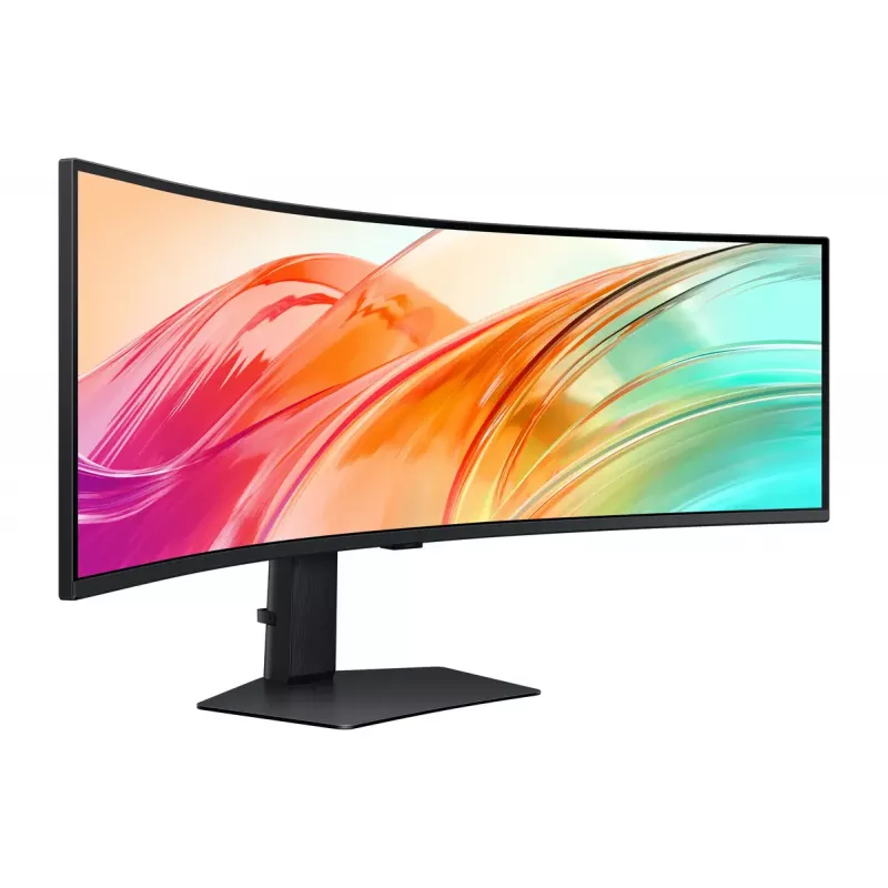 Samsung S95UC datora monitors 124,5 cm (49 colli) 5120 x 1440 pikseļi Dual QHD LCD Melns