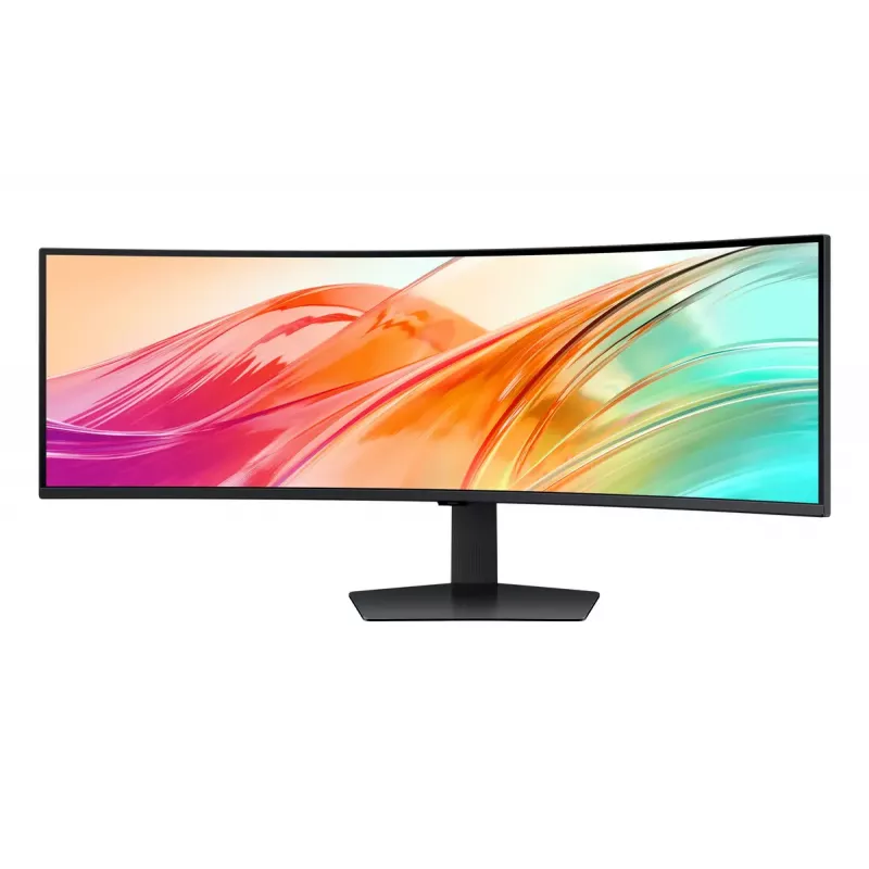 Samsung S95UC datora monitors 124,5 cm (49 colli) 5120 x 1440 pikseļi Dual QHD LCD Melns