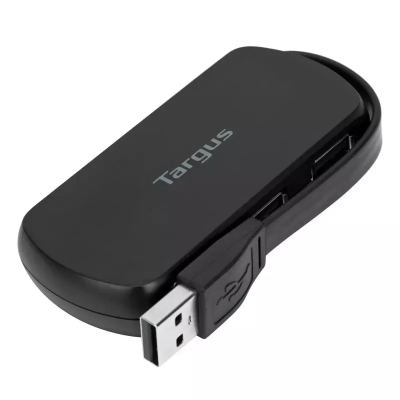 Targus ACH114EU saskarnes centrmezgls USB 2.0 480 Mbit/s Melns