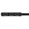 Targus ACH114EU saskarnes centrmezgls USB 2.0 480 Mbit/s Melns